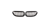 Grill BMW 6 E63 E64 podwójne żeberka Gloss Black
