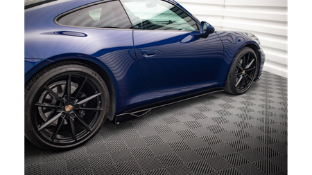 Dokładka Porsche 911 Carrera Aero Carrera GTS 992 Progi v.2 Gloss Black