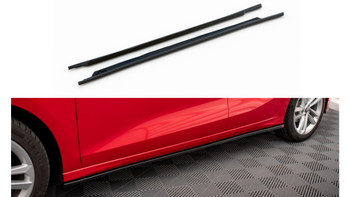 Diffuser Audi A3 8Y Side Skirts Gloss Black