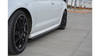 Diffuser Audi A6 C7 S-Line Side Skirts Gloss Black