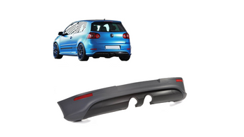 Bumper Volkswagen Golf V Rear with Diffuser