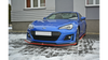 Splitter Subaru BRZ Facelift Front v.5 Gloss Black + Red