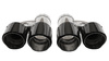 Exhaust Tip 101mmx2 enter 76mm Carbon Gloss Set
