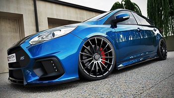 Diffuser Ford Focus II STI Facelift Kombi Side Skirts Gloss Black