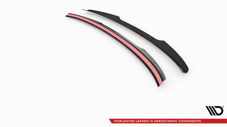 Spoiler Cap Audi A4 B9 Facelift Gloss Black