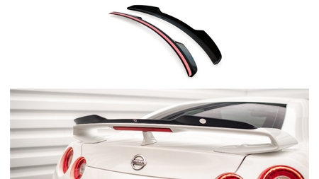 Spoiler Cap Nissan GTR R35 Facelift Gloss Black