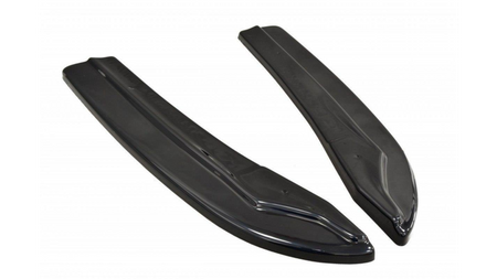 Splitter Mercedes-Benz C W204 S204 Rear Side Gloss Black