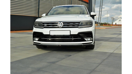 Splitter Volkswagen Tiguan II R-Line Front Gloss Black