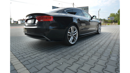 Dokładka Audi A5 8T Facelift Progi Gloss Black