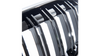 Grill BMW 2 F44 podwójne żeberka Gloss Black