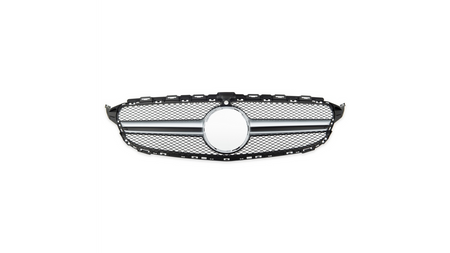 Grill Mercedes-Benz C W205 S205 A205 C205 Silver A-Type Camera