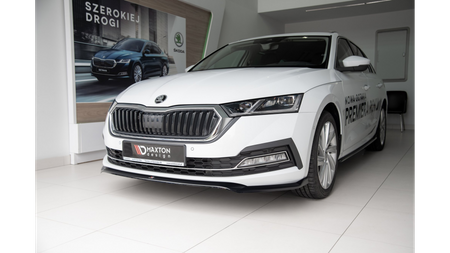 Splitter Skoda Octavia IV przód v.2 Gloss Black