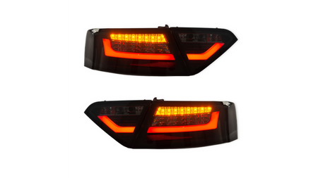 Lampy Audi A5 8T Tył LED Black-Smoke