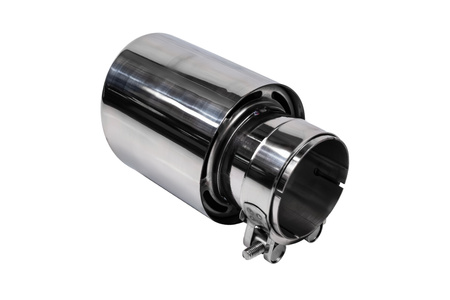 Exhaust Tip 114mm enter 76mm Polished