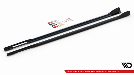 Diffuser BMW 4 G22 M-Pack Side Skirts v.2 Gloss Black