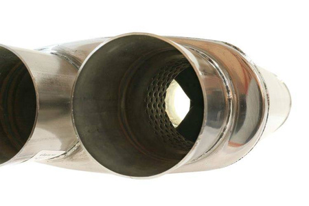 Center Muffler 51mm TurboWorks LT 304SS 355mm