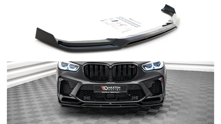 Splitter BMW X5 F95 M-Pack Front v.3 Gloss Black