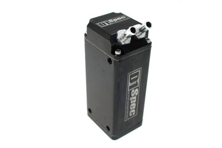 Oil catch tank D1Spec 9mm Black Square