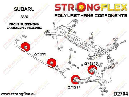 Front suspension bush kit