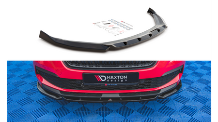 Splitter Skoda Kamiq przód v.1 Gloss Black