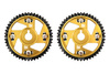 Brian Crower Adjustable Cam Gears - Gold Anodize (Toyota 2JZgte) - Pair BC8830