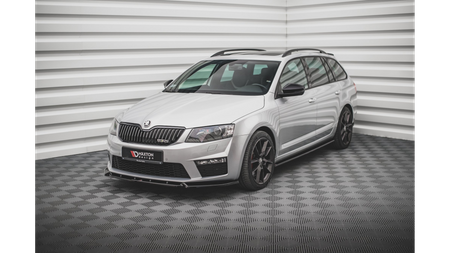 Splitter Skoda Octavia III RS Front v.3 Gloss Black