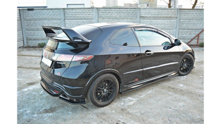 Dokładka Honda Civic VIII Type-S R Progi Gloss Black