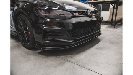 Splitter Volkswagen Golf 7 GTI TCR Front Gloss Black