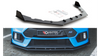 Splitter Ford Focus III RS Front Racing Durability v.2 Black-Red