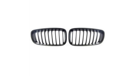 Grill BMW 3 F34 pojedyncze żeberka Matt Black