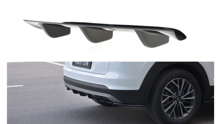 Diffuser Hyundai Tucson III Facelift Rear Valance Gloss Black