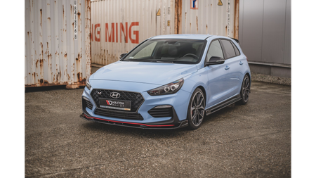 Splitter Hyundai I30 III N Front v.3 Gloss Black