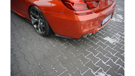 Splitter BMW 6 F06 F13 F12 Tył Boczne Gloss Black