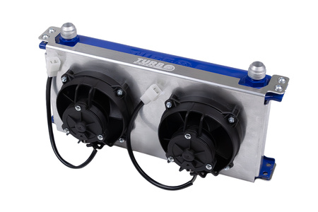 Cooling Plate TurboWorks for 10 rows Race Oil Cooler and 4 inch fan Dual