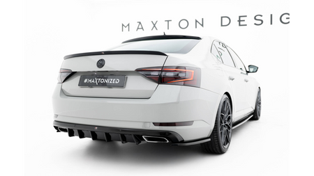 Diffuser Skoda Superb Mk3 Rear Valance