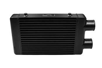 TurboWorks Intercooler 400x300x76 same side Black