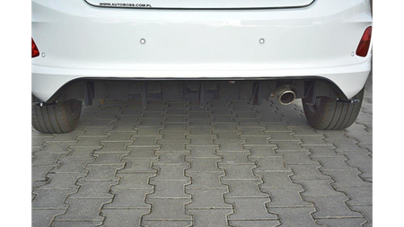 Diffuser Ford Fiesta VIII ST ST-Line Rear Valance Gloss Black