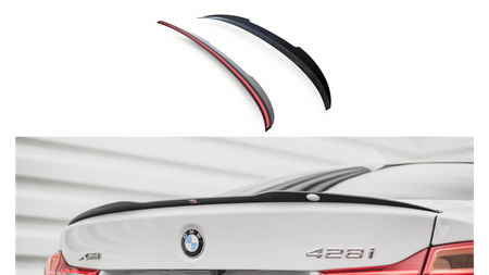 Spoiler BMW 4 F32 Cap Gloss Black