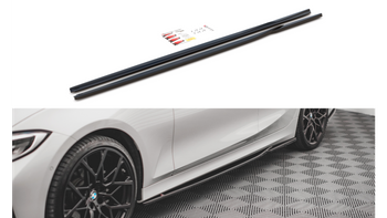 Diffuser BMW 3 G20 G21 Side Skirts Gloss Black