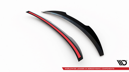 Spoiler Cap Audi S4 B8 Facelift Gloss Black