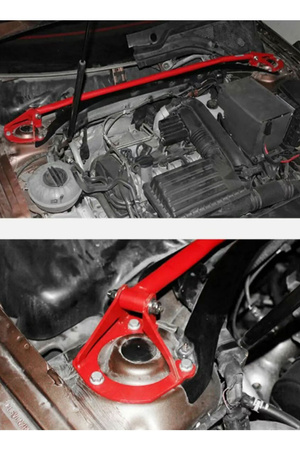 Strut Bar Skoda Octavia III front upper Steel