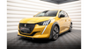 Splitter Peugeot 208 GT II przód v.1 Gloss Black