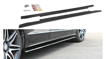 Diffuser Mercedes-Benz CLS C218 Side Skirts v.1 Gloss Black