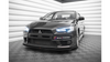 Splitter Mitsubishi Lancer EVO X Przód Street Pro Black-Red