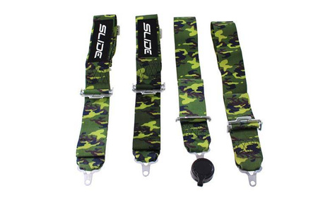 Pasy sportowe Slide Quick 4p 3" Camo