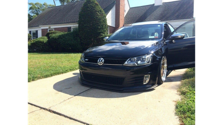 Splitter Volkswagen Jetta VI GLI Front Gloss Black