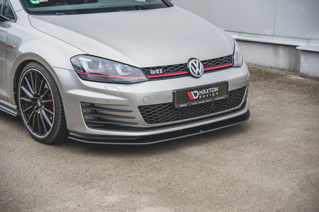 Splitter Volkswagen Golf 7 GTI przód Racing Durability Black