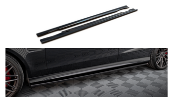 Diffuser Mercedes-Benz E63 AMG W212 Facelift Side Skirts Gloss Black