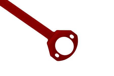 Rear upper strut bar Honda Civic VII EP2 EP3 Red
