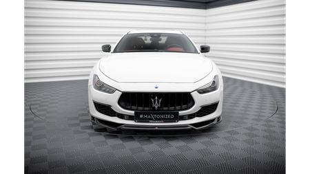 Splitter Maserati Ghibli III Facelift Front v.2